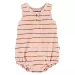 Romper Atoalhado Listrado Carter's