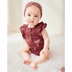 Romper 3pç Marrom Beija Flor Carter's - Viannas Importados