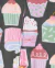 Macacão Fleece Cupcakes Carter's - Viannas Importados
