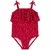 Maiô Vermelho Estelas Proteção UPF 50+ Carter's