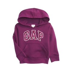 Blusa Moletom Com Capuz Menina Gap