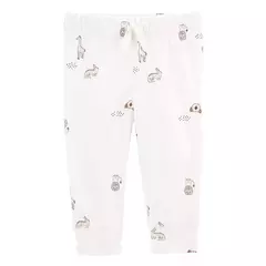 Conjunto 3pç Branco Com Capuz Animais Carter's - buy online