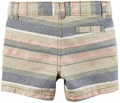 Short Jeans Listrado Menino Carter's - Viannas Importados