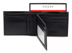 Carteira Masculina Preta Guess - Viannas Importados