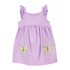 Vestido Lilás Borboleta Menina Carter's' na internet