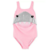 Maiô Rosa Tubarão UPF 50+ Carter'q - comprar online