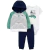 Conjunto 3pç Moletom Com Capuz Menino Carter's - comprar online