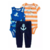 Conjunto 3pç Body Regata Âncora Menino Carter's - comprar online