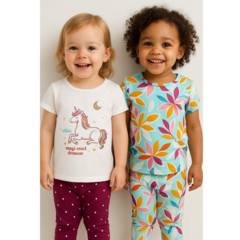 Pijama 4pç Unicórnio Sonhos Mágicos Menina Carter's - comprar online