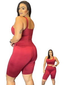 Conjunto Short Pedal Plus Size Pitty na internet