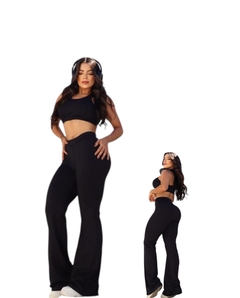 Conjunto Calça Pantalona Power Blackout na internet