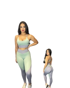 Conjunto Calça Empina Power Blackout Colors na internet