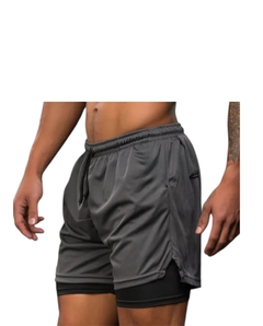 Short Duplo com Bolso Girafit
