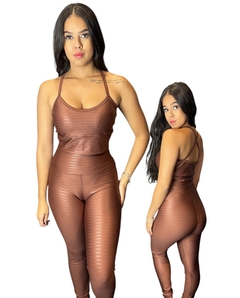 Conjunto Calça Luminous Intrecciato Thick