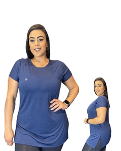 Baby Look Plus Recortes Laterais Girafit W - Girafit