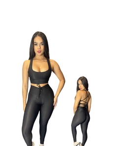 Conjunto Calça Empina Intrecciato Canelado - comprar online