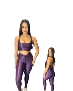 Conjunto Calça Empina Intrecciato Canelado - comprar online