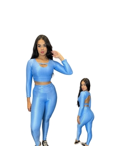 Conjunto Calça Luminous Intrecciato - Girafit