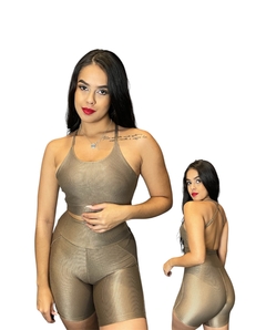 Conjunto Short Canelado Chrome na internet