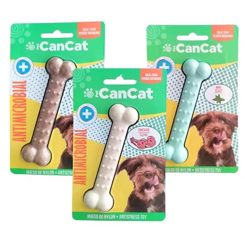 Hueso Antimicrobial 11cm - Menta Cancat 3060
