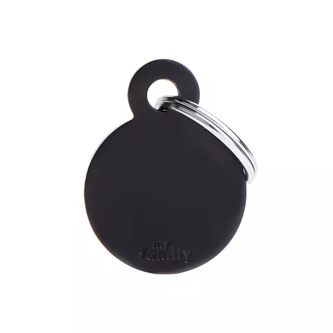 Small Round Aluminum Black Basic Mfb33 My Family