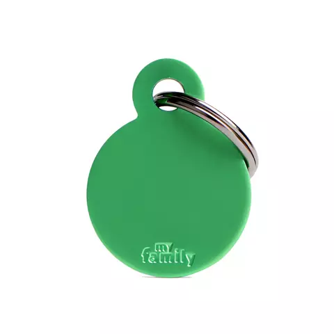 Small Round Aluminum Green Basic Mfb39 My Family