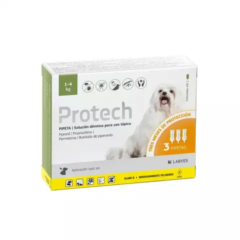 Protech Pipetas Tripack Perros (3 Ud)