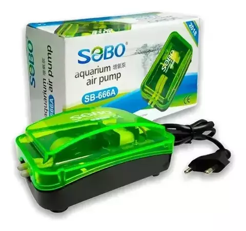 Sobo SB 666A Aireador 2 Salidas 2 Velocidades 5w - Nuevo Diseño