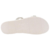 TAMANCO FEMININO FLAT MOLECA BRANCO-CRISTAL - Loja Ismaela
