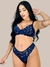 Conjunto Lingerie Sexy Renda Sem Bojo Com Aro Calcinha Fio Duplo Luna . - loja online