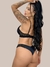 Imagem do Conjunto Sutiã com Bojo e Calcinha Lingerie em Microfibra E Detalhe em Renda Fabiana