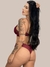 Conjunto Sutiã com Bojo e Calcinha Lingerie em Microfibra E Detalhe em Renda Fabiana - comprar online