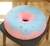 Pelúcia Donut Rosa e Azul