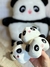 Pelúcia Panda recheada com filhotinhos na internet