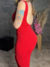 Vestido Canelado Midi Costas U - Mais Gata