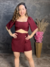 Conjunto Linho De Shorts Saia - comprar online