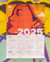 CALENDÁRIO 2025 - AMANHECEU