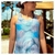 Regata feminina acinturada Wave Azul - comprar online