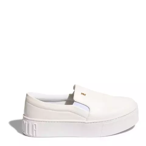Tênis Slip On Plataforma Salamanca Off White Santa Lolla 038F.11E4