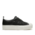 Tênis Slip On Arezzo Preto Couro Flatform Elásticos - comprar online