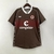 Camisa FC St Pauli I 23/24 - Torcedor Diiy Masculina - Marrom com detalhes em vermelhos e branco