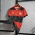 Camisa Flamengo I 21/22 Torcedor Masculina - Vermelha com detalhes em preto e branco na internet