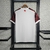 Camisa Flamengo II 21-22 Torcedor Masculina - Branca com detalhes na manga em vermelho e preto - comprar online