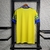 Camisa Flamengo II Retrô 17/18 Torcedor Masculina - Amarela com detalhes em azul - comprar online