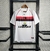 Camisa Flamengo II Retrô 2001 Torcedor Masculina - Branca com detalhes em vermelho e preto