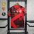 Camisa Flamengo III 23/24 Torcedor Masculina - Vermelha com detalhes em preto e branco com todos os patrocinios na internet