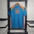 Camisa Fluminense Pré Jogo 23/24 Torcedor Masculina - Azul com detalhes em laranja - comprar online