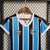 Camisa Grêmio I 23/24 - Torcedor Umbro Feminina - Azul com listras pretas e brancas na internet