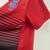 Camisa Huelva II 23/24 - Torcedor Adidas Masculina - Vermelha com detalhes em azul