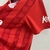 Camisa Las Palmas II 23/24 - Torcedor Hummel Masculina - Vermelha com detalhes em branco